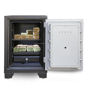 Cajas fuertes para oficina WELKO S650 E Cerradura con huella digital de acero inoxidable negro - Product Image 4