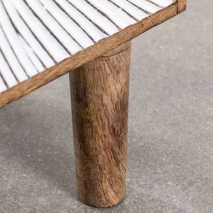 Vandana Nova Vista Pack de 2 mesitas de noche rectangulares de 35x30 cm en madera de mango Kaobany - Product Image 6