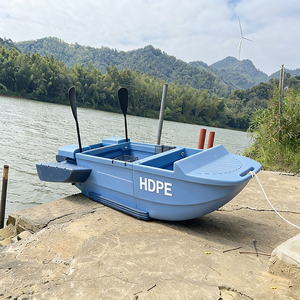 Bateau de pêche en plastique rotomoulé durable, directement de l'usine, grande capacité - Product Image 6