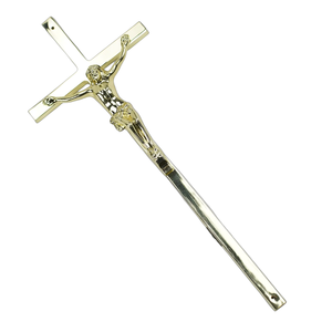 Croix de cercueil en fer et zinc de bonne qualité, pour cercueil funéraire mince, accessoire de cercueil - Product Image 5