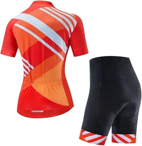 Maillots de Ciclismo Ligeros y Transpirables, Traje de Triatlón Ecológico, Ropa Deportiva Personalizada, Maillot de Manga Tres Cuartos, Maillots de Ciclismo con Gel - Product Image 2