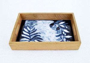 Bandeja Decorativa de Madera de Mango con Diseño de Alta Calidad y Estampado Esmaltado, Bandeja para Servir de Madera con Impresión Esmaltada, Precio Muy Razonable - Product Image 2