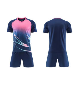Conjunto de Uniforme de Fútbol Personalizado Naranja y Azul Marino de Manga Corta con Estampado, Kit de Fútbol con Degradado, Ropa Deportiva Transpirable de Secado Rápido, Fabricante OEM - Product Image 6