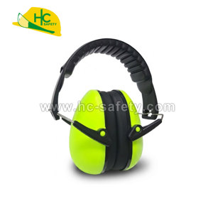 Orejeras HC706, Protección Auditiva, Lentes Transparentes UV400, Ligeras, Plegables, Cómodas, Resistentes a Impactos, Industriales, de ABS - Product Image 2