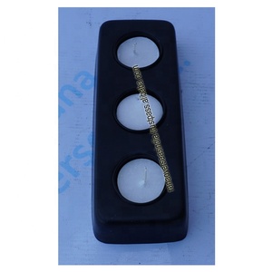 Hot Sale Decorative 3 Holes Tealight <b>Candle</b> <b>Holder</b> Tray for Table Centerpiece Wedding Decor and <b>Dinner</b> Party - Product Image 2