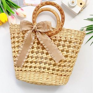 Sac de plage en jacinthe d'eau tressé à la main, écologique, vente en gros Vietnam - Product Image 4
