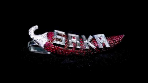 Colgante Iced Out Chili con Nombre Personalizado, Joyería Hip Hop, Colgante de Diamante Moissanita, Collar de Piedra Roja, Colgante de Plata 925 - Product Image 4