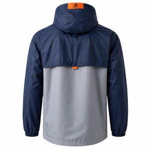 Chaquetas de Lluvia de Invierno para Hombre con Capucha, Marca Privada, con Impresión de Logotipo Frontal, Ecológicas y Transpirables, Tallas Personalizadas Disponibles - Product Image 3