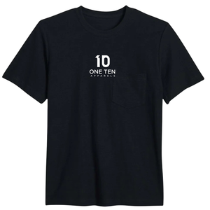 เสื้อยืดผู้ชายสีดำ ผ้าฝ้ายพรีเมียม แขนสั้น มีกระเป๋าหน้าอก ระบายอากาศได้ดี สวมใส่สบาย เสื้อเปล่าแบบลำลอง - Product Image 1
