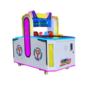 เครื่องเกมตีหนู HGR Amusement Hit Mouse Arcade สำหรับ 1-2 ผู้เล่น แบบไฟฟ้า ตัวเครื่องโลหะ เหมาะสำหรับอาร์เคดเชิงพาณิชย์และโซนเกม (สำหรับเด็ก) - Product Image 4
