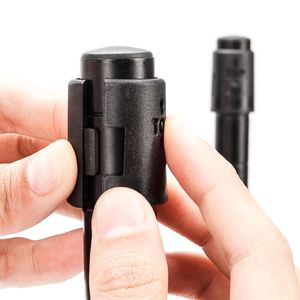 Carrello Portadocumenti Mobile in Metallo Nero a Singolo Ripiano 60 x 32 x 46 cm, Carrello Multiuso Versatile - Product Image 5