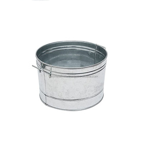 Macetas hechas a mano, maceta galvanizada para decoración de jardín, precio al por mayor, maceta de flores de nuevo estilo - Product Image 5