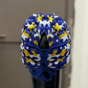 Casque de rugby rembourré en EVA avec logo personnalisé, respirant, matelassé, 7 aérations, visière transparente, coque souple, protection camouflage - Product Image 6