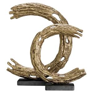Statue de couple de lapins en métal argenté, best-seller, avec cœur sur socle en bois, décoration de table de Pâques, cadeau, décoration d'appoint pour salon, art décoratif - Product Image 4