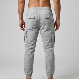 Custom Made Men Fleece Sweatpants Top Selling Private Label Casual Style Mid Straight High Quality Adult Size Fleece Jogger Pant - Product Image 5