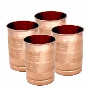Pure <b>Copper</b> Drinking Glass with Lid Handmade <b>Copper</b> Water Tumbler Wholesale Supplier 100% Pure <b>Copper</b> Water <b>Cup</b> Ayurvedic Drink - Product Image 5