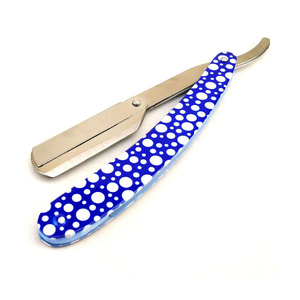 Manual Single Blade Barber Razors Blade Shaving Knife <b>Men</b> Grooming Professional Straight Razor Shaving Cut Throat Custom Print - Product Image 1
