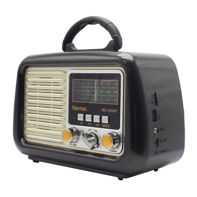 Radio Mi Ni Rechargeable Fm Usb Strong Bass Enhancement Loud Volume BT 5.0 Wireless Connection TF Card and MP3 Player