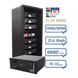 <b>48V</b> 25 Kwh Lithium Ion <b>Battery</b> Energy Storage 51.2V 500Ah 25Kwh Lifepo4 <b>Battery</b> - Product Image 1