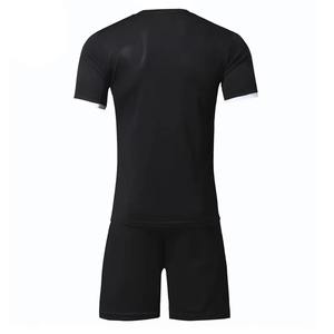 Ensemble de vêtements de football pour hommes sur mesure, tendance du moment, impression sérigraphique, matière polyester/coton, séchage rapide, respirant - Product Image 3