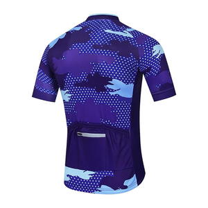Maillot de cyclisme personnalisable unisexe Capraint en tissu mesh 100% polyester, anti-UV, imprimé par transfert thermique, 240g, vert - Product Image 2