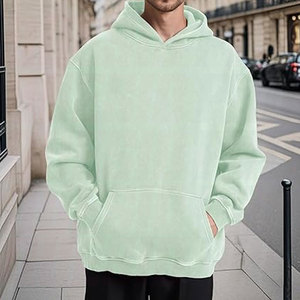 Sweat-shirts à capuche oversize pour hommes et couples, pull épais vintage délavé à l'acide avec doublure en molleton de coton doux - Product Image 5