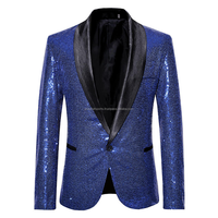 Blazer pour costumes d'affaires pour hommes, vestes décontractées pour hommes