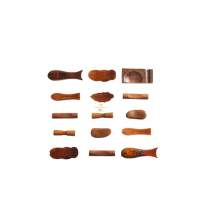 Rustic Wooden <b>Chopstick</b> Holder Combining Traditional Craftsmanship with Clean Design for Everyday Table Use - Product Image 5