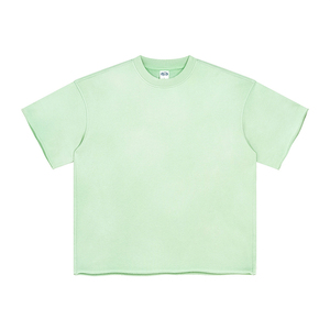 เสื้อฮู้ดดี้พลัสไซส์แบบสั่งทำพิเศษ ล้างสีแบบแอซิดวอช ขายส่ง ไซส์ใหญ่ สีพื้น ผ้าฝ้าย 100% สไตล์วินเทจ แห้งเร็ว ระบายอากาศได้ดี สำหรับผู้ชาย - Product Image 2