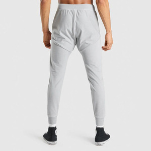 Breathable Men's Custom High Quality Casual Wide Leg Pants Men Patchwork Elastic Waistband <b>Stacked</b> Flare Sweatpants for Men - Product Image 2