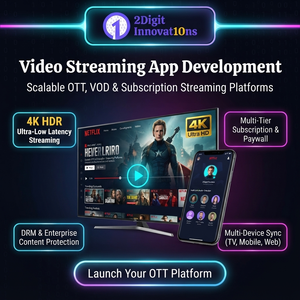 Développement d'applications de streaming vidéo, plateforme de contenu à la demande et de services d'abonnement - Product Image 3