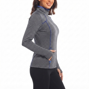 New Fashion Outdoor Casual Women <b>Yoga</b> <b>jacket</b> in top quality reversible breathable Women <b>Yoga</b> <b>jacket</b> with color customized - Product Image 4