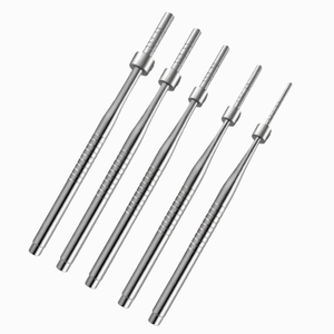 Juego de 6 Osteótomos Manuales Rectos para Levantamiento de Senos, con Puntas Cóncavas y Tope de Ajuste Tipo L, Kit de Implantes Quirúrgicos Dentales Lucae Mallet - Product Image 2