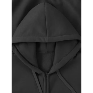 Sudaderas Oversize con Capucha de Algodón de Alta Calidad, Lisas, Gruesas, Personalizables, Unisex, Tallas Grandes para Mujer y Hombre - Product Image 2