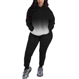 Trajes Deportivos Casuales de Invierno para Mujer, Personalizados, al Por Mayor, de Alta Calidad, 100% Algodón, para Correr y Entrenar - Product Image 2