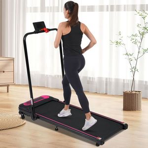 Tapis Roulant Pieghevole da Ufficio Domestico Sotto Scrivania 2.5HP 0.5-7.5MPH Capacità 300LBS Inclinazione 0.5 Portatile e Salvaspazio - Product Image 1
