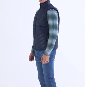 Mens Lightweight Sleeveless Vest <b>Quilted</b> Padded <b>Gilet</b> Warm Outdoor Winter Bodywarmer Casual Custom Private Label Apparel - Product Image 5