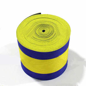 Ruban de médaille maçonnique cérémonielle personnalisé rouge, bleu et ciel |   Ruban de médailles en fil de viscose/soie/coton de sécurité - Product Image 2