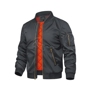 Chaqueta Deportiva Bomber de Poliéster y Elastano, Ligera, Elástica, de Secado Rápido, Fabricante OEM - Product Image 1