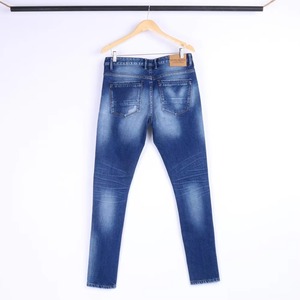 <b>Mens</b> Mid Rise Denim Jeans Comfortable <b>Stretch</b> Pants for Daily Casual Fashion 12oz <b>mens</b> denim jeans mass production - Product Image 2
