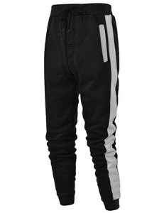 Ensemble de survêtements d'hiver imprimés pour hommes, 2 pièces, couleurs et logo personnalisables, 100% coton molletonné, vêtements d'hiver décontractés - Product Image 6