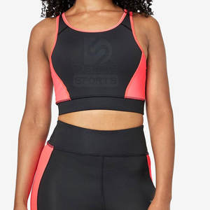 Sujetador Deportivo para Mujer con Logotipo Frontal Transpirable, Diseño Personalizado, Tejido de Alta Calidad, Impresión Personalizada, Último Diseño en Venta - Product Image 3