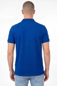 เสื้อยืดผู้ชาย สกรีนโลโก้ได้ ออกแบบได้ตามใจชอบ ระบายอากาศดี แห้งเร็ว ซับเหงื่อ 100% โพลีเอสเตอร์ คอปก ทรงปกติ - Product Image 3