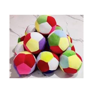 Juego de 6 Balones de Fútbol de Plástico con Diseño Blanco y Negro, Juguete Unisex para Niños de 2 a 4 Años - Product Image 6