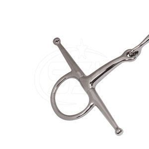 Bocado Profesional de Acero Inoxidable con Palanca Completa para Entrenamiento de Caballos con Acabado Pulido Duradero - Product Image 4