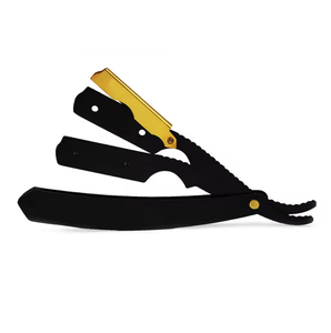 Maquinilla de Afeitar de Doble Filo de Acero Inoxidable, Reutilizable, Manual, Profesional, para Barbería, Afeitado de Barba y Bikini - Product Image 1