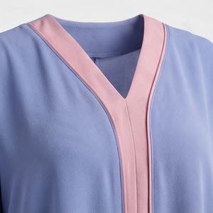 Abaya élégante de qualité supérieure en satin pour femmes musulmanes, style islamique, manches longues, vente en gros, commande en gros, mode élégante - Product Image 4