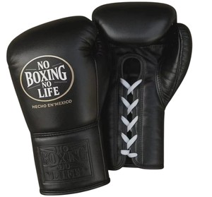 Gants de boxe professionnels en cuir de vachette véritable, sans lacets, pour l'entraînement et le sparring, logo personnalisé OEM, MMA - Product Image 2
