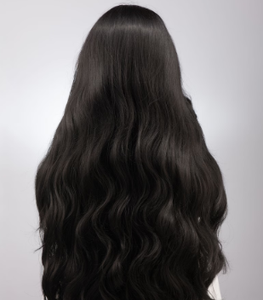 Pelucas de Cabello Humano con Frente de Encaje Transparente HD en Capas Marrón Oscuro Personalizadas, Densidad 180, Sin Pegamento, Pre-Desplumadas - Product Image 2
