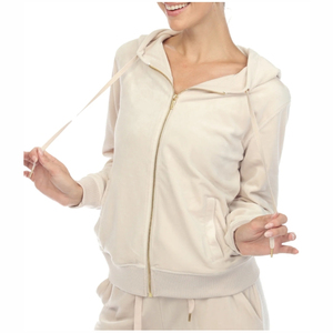 BLIZ SPORTS WEAR Conjunto Deportivo Holgado 2 en 1 para Mujer, con Capucha, 100% Algodón, Manga Larga, Bolsillos Laterales, Ropa Deportiva Informal - Product Image 2